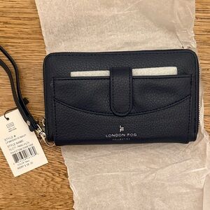 London Fog Women's Dark Blue Wallet